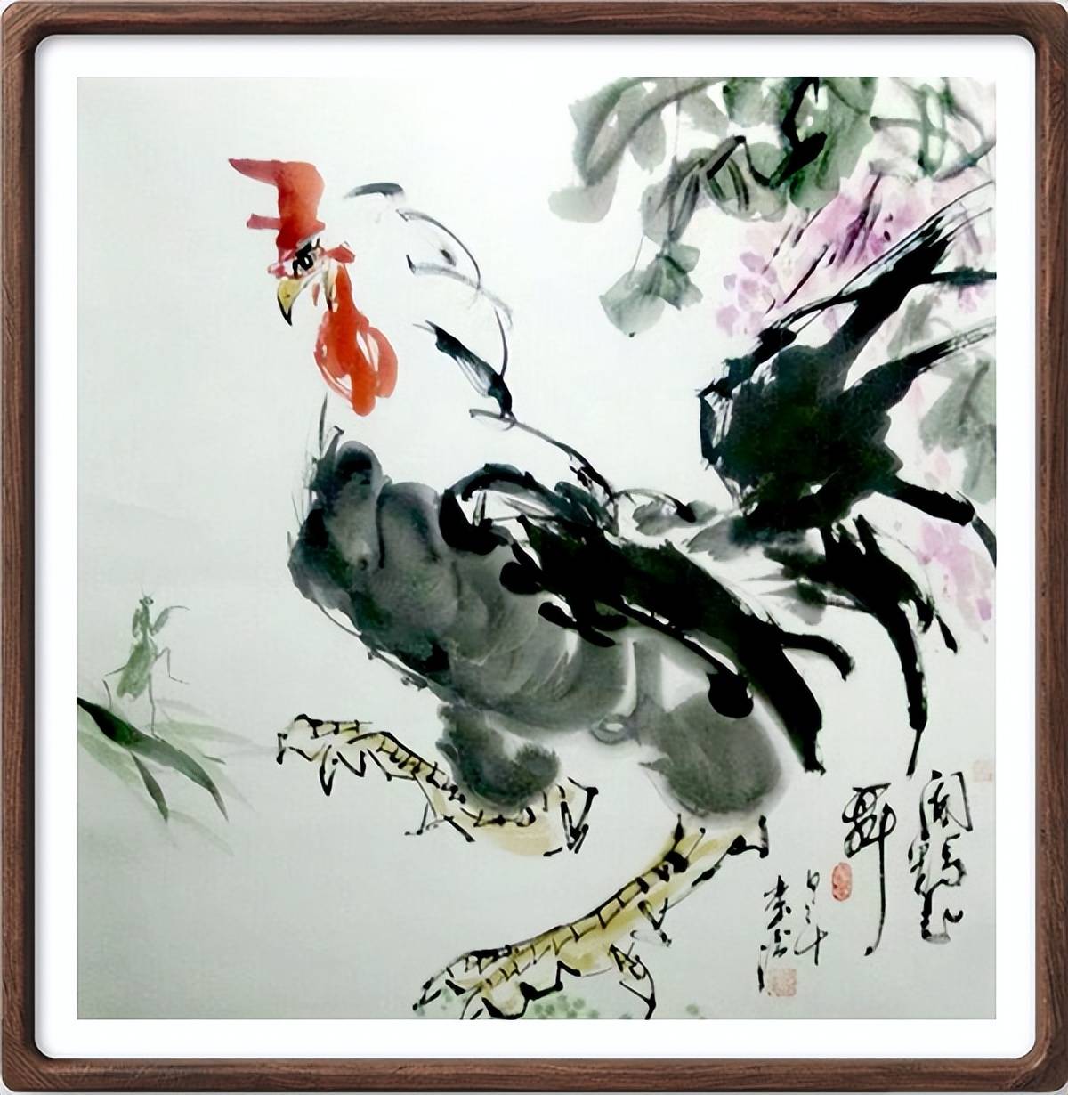 時代的高歌——賞畫家李治筆下的雄雞圖