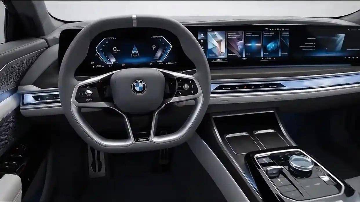 2026款寶馬7系曝光,700km續航+400kW V8,旗艦全面進化